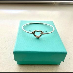 Tiffany Open Heart Bangle